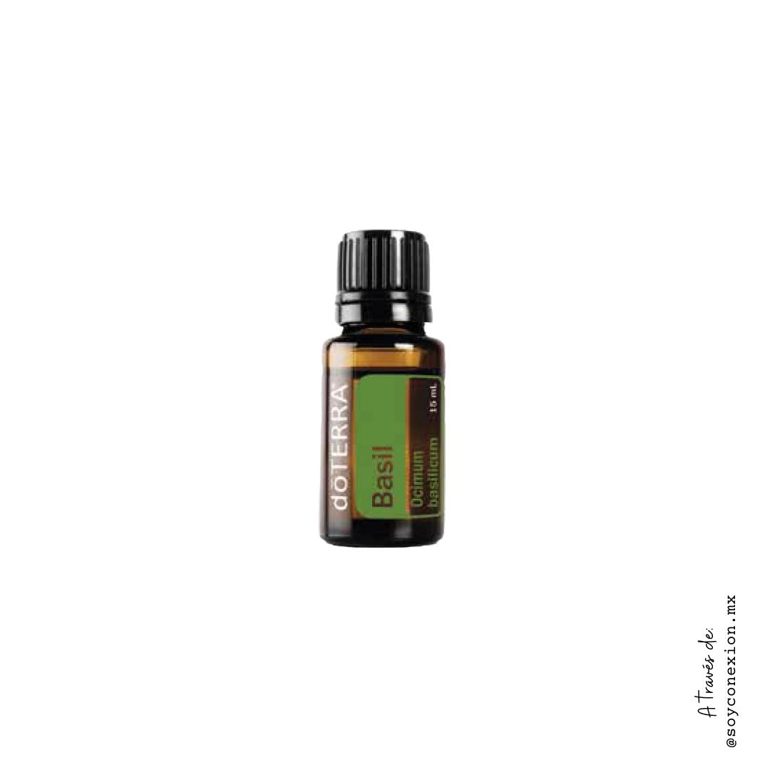 Doterra, aceite esencial, albahaca, salud respiratoria, refrescante, articulaciones, cocina, especias, alerta mental, ansiedad, tensión, estrés.