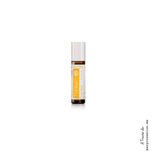 doterra, mezcla aceites esenciales Thinker Touch roll On 10 mL,  doterra kids focus blend, concentración, enfoque, equilibrio emocional, apoyo exámenes, apoyo retención de datos y memoria,  presente.